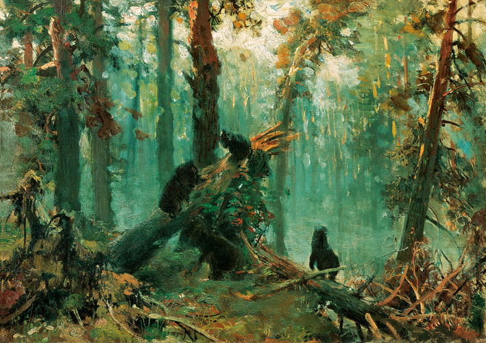  伊凡·伊凡诺维奇·希施金 Ivan I. Shishkin —— 松树林之晨